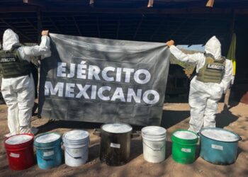 Hallan narcolaboratorio en Michoacán durante operativos del “Plan Paricutín”