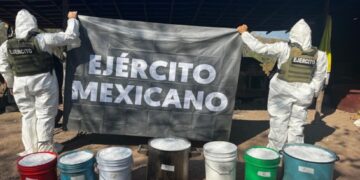 Hallan narcolaboratorio en Michoacán durante operativos del “Plan Paricutín”