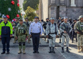 Seguridad en acción: despliegue interinstitucional para proteger a las familias de Toluca