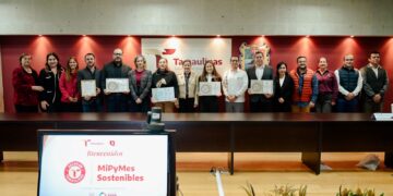 Reconocen a empresas tamaulipecas galardonadas con distintivo “México Muy Mexicano”
