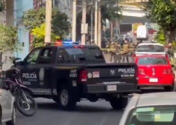 Balacera en la colonia Cuauhtémoc durante operativo contra extorsionadores en CDMX
