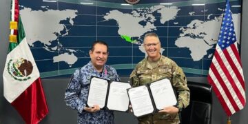 México y Guardia Nacional de California sellan colaboración militar estratégica