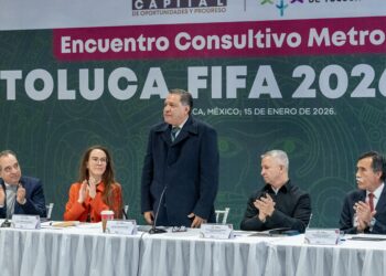 Se perfila Toluca como pieza elemental para el Mundial de Futbol 2026: Ricardo Moreno