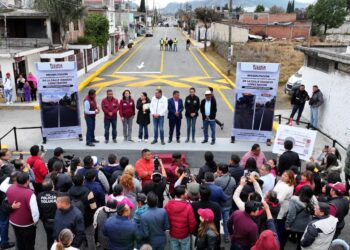 Transforma Ricardo Moreno calle principal de San Pablo Autopan