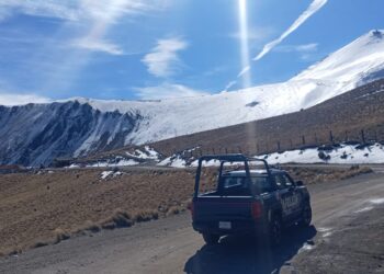 Despliega Gobierno municipal operativo de alta montaña en el Nevado de Toluca