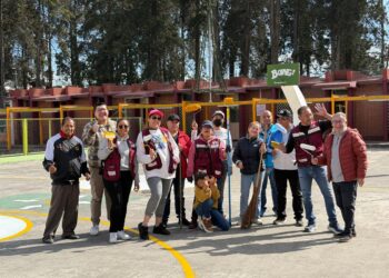 Ricardo Moreno encabeza equipo para poner guapas cerca de 60 escuelas