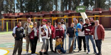 Ricardo Moreno encabeza equipo para poner guapas cerca de 60 escuelas