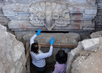 Descubren en Oaxaca tumba zapoteca del año 600, calificada como el hallazgo arqueológico más relevante de la última década