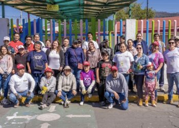 Con trabajo en equipo, Yo Pongo Guapa a Toluca renueva espacios públicos