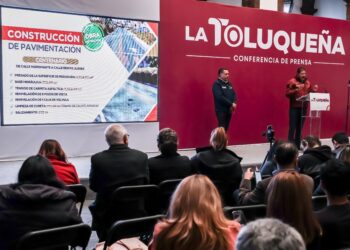 Mantiene Ricardo Moreno un ritmo constante en la entrega y avance de obra pública en Toluca