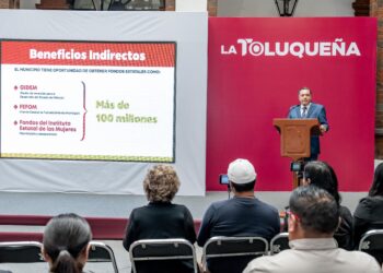 Liquida Ricardo Moreno en tiempo récord adeudo histórico de Toluca con ISSEMYM