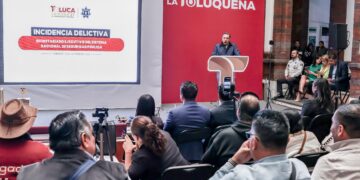 Supera Toluca sus propias metas en seguridad con tendencia a la baja