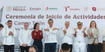 El futuro de Pemex está en Tamaulipas: arranca Campo Trión en Altamira