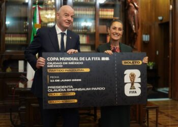 Sheinbaum convoca concurso para ganar boleto presidencial al Mundial 2026