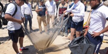 Suma Tamaulipas esfuerzos con Federación y municipios para sanear litoral