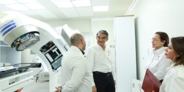 Supervisa Américo modernización del Centro Oncológico de Tamaulipas