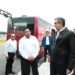 Supervisa gobernador unidades del nuevo sistema de transporte público de Tamaulipas
