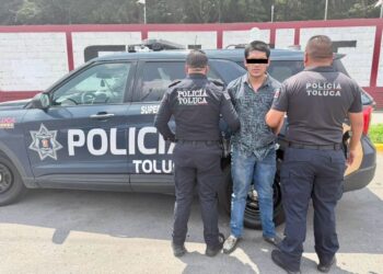 Captura policía de Toluca a prófugo por homicidio tras agredir a su pareja