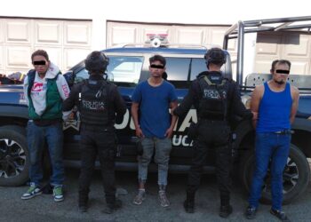 Golpe certero contra el robo de vehículos termina con siete detenidos y vehículos asegurados en Toluca