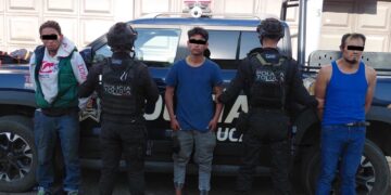 Golpe certero contra el robo de vehículos termina con siete detenidos y vehículos asegurados en Toluca