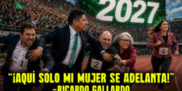 ¡Aquí solo mi mujer se adelanta!: Ricardo Gallardo