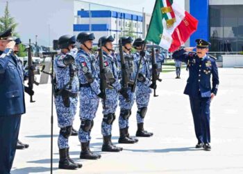 Raúl Martínez Montiel asume el mando de la Primera Zona Aérea Militar