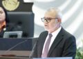 Destaca Pedro Cepeda rescate de obras abandonadas en comparecencia ante el Congreso del Estado