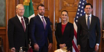 Sheinbaum y secretario de Seguridad de EE.UU. acuerdan fortalecer colaboración bilateral
