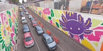La Ciudad de México se llena de ajolotes para crear conciencia sobre una especie en peligro