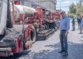 Va el Diablo Dragón por la transformación de la calle Benito Juárez, en San Mateo Oxtotitlán