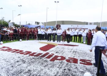 Reconoce Américo a las y los atletas tamaulipecos ganadores en la Olimpiada Nacional e impulsa infraestructura deportiva