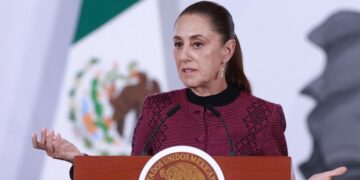 Sheinbaum cuestiona marcha de la CNTE al Estadio CDMX durante el Mundial
