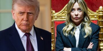Meloni desmiente a Trump y lo acusa de inventar que le rogó una foto
