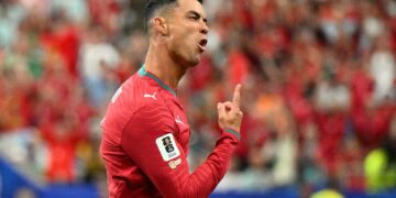 Cristiano Ronaldo se convierte en el primer jugador en marcar en seis Mundiales