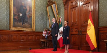 Sheinbaum recibe al rey Felipe VI y abre una nueva etapa con España