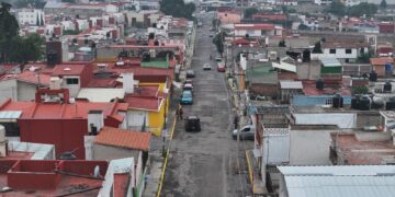 Llega Diablo Dragón a Juan Aldama Sur para seguir recuperando vialidades en San Mateo Oxtotitlán