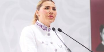 Niega Marina del Pilar traición a la patria y acusa trampa de Jaime Bonilla