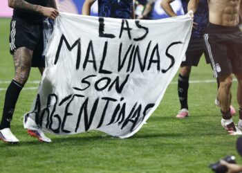 Pide Reino Unido investigar a Argentina por reivindicar las Malvinas en el Mundial 2026