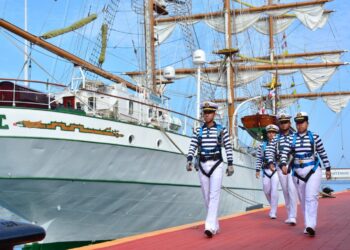 Zarpa el Buque Escuela Cuauhtémoc para iniciar el Crucero Pacífico Norte 2026
