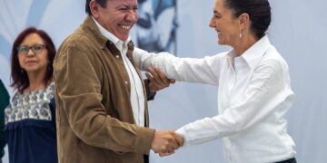 Anuncian Sheinbaum y Monreal ruta completa de becas para estudiantes en Zacatecas
