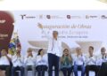 Arranca Américo Villarreal libramiento poniente y entrega obras hidráulicas y deportivas en El Mante