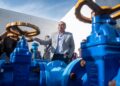 Gestiona Ricardo Moreno más agua para Toluca con rehabilitación de pozo en 8 Cedros