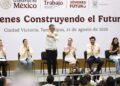 Se reúne Claudia Sheinbaum con jóvenes tamaulipecos: son el eje central del presente