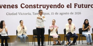 Se reúne Claudia Sheinbaum con jóvenes tamaulipecos: son el eje central del presente