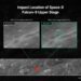 Captan antes y después del impacto de un cohete de SpaceX en la Luna