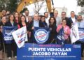 Arranca Enrique Galindo construcción del puente Jacobo Payán-Salvador Nava