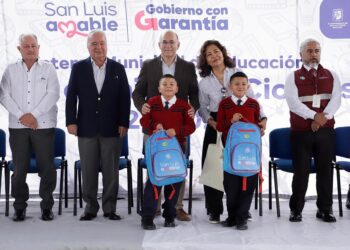 Arranca Enrique Galindo programa Escuela Código Amable en San Luis Capital
