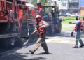 Avanza repavimentación de Matlatzincas con el “Diablo Dragón”