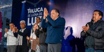 Ilumina Toluca sus colonias con más de 46 mil obras de alumbrado público