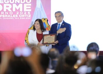 En Camargo, destaca Américo logros en seguridad: “La paz es el camino y lo estamos recorriendo juntos”